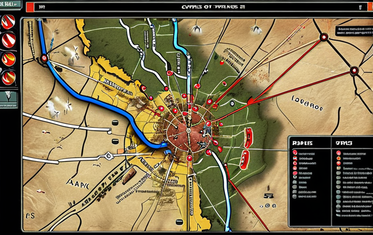 ** A detailed tactical map of a Sudden Attack game level, highlighting key strategic points, routes, and cover locations. The map should be visually clear and easy to understand, resembling a military-style planning document.
**