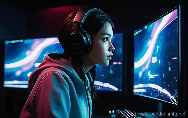 서든어택 추천 설정값 - **Precision Aim and Intense Focus:** "A diverse male gamer, mid-20s, with a highly determined an...
