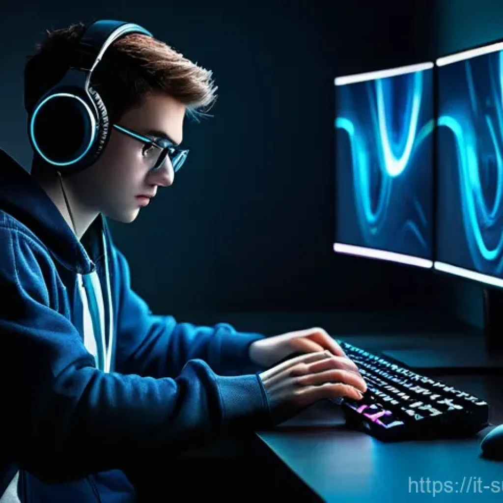 서든어택 마우스 감도 설정 - **Prompt 1: The Focused Gamer's Pursuit of Precision** "A young adult gamer, gender-neutral, dre...