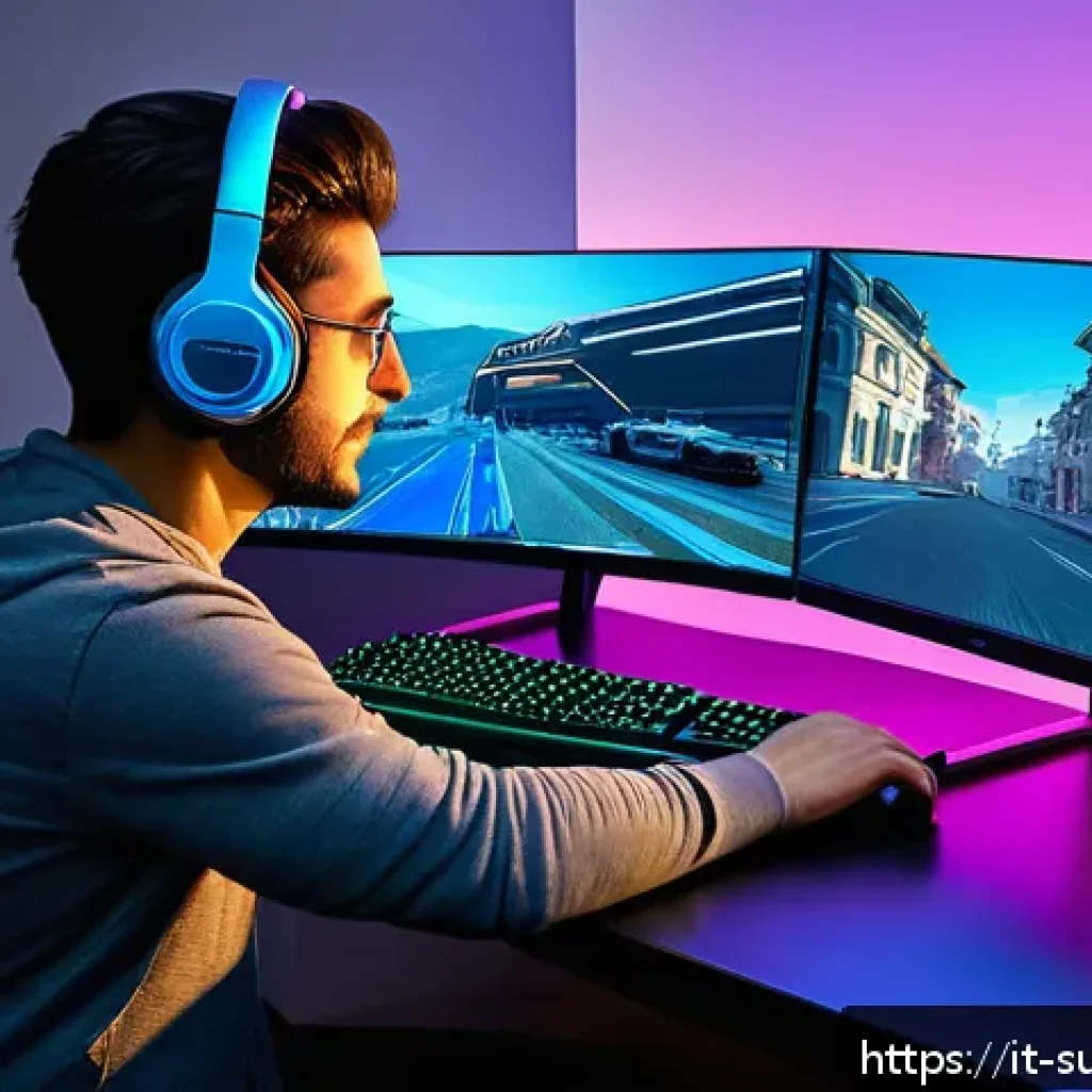 서든어택 공략 영상 제작 가이드 - A modern gaming setup showcasing a professional content creator recording a Sudden Attack tutorial v...